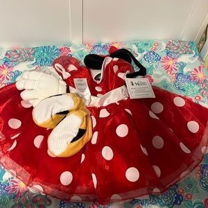 Pottery barn Minnie Mouse costume 0-6 months BNWT